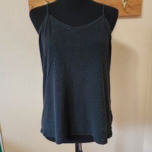 Universal Thread Black Cross Back Spaghetti Strap Loose Tank Top